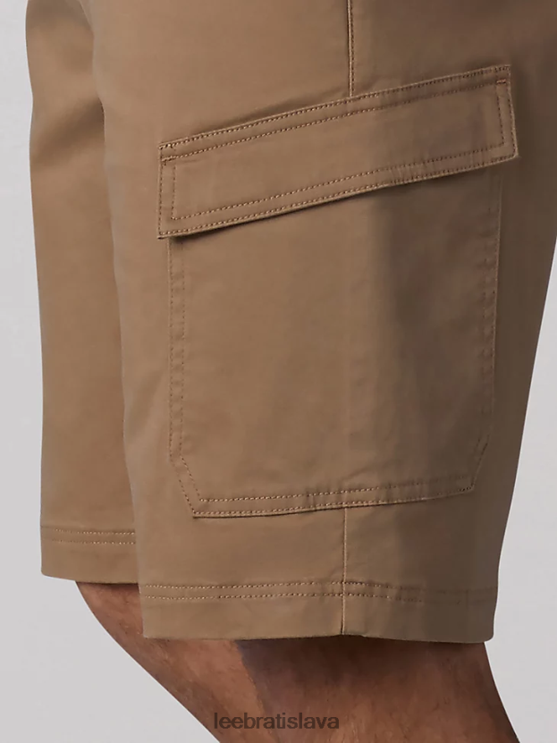 Lee oblečenie HL0J0R1058 originál khaki muži extrémne pohybujúci sa náklad krátky (veľký a vysoký)