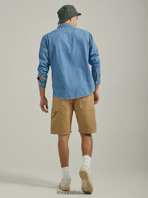 Lee oblečenie HL0J0R1061 hlina muži tesársky krátky