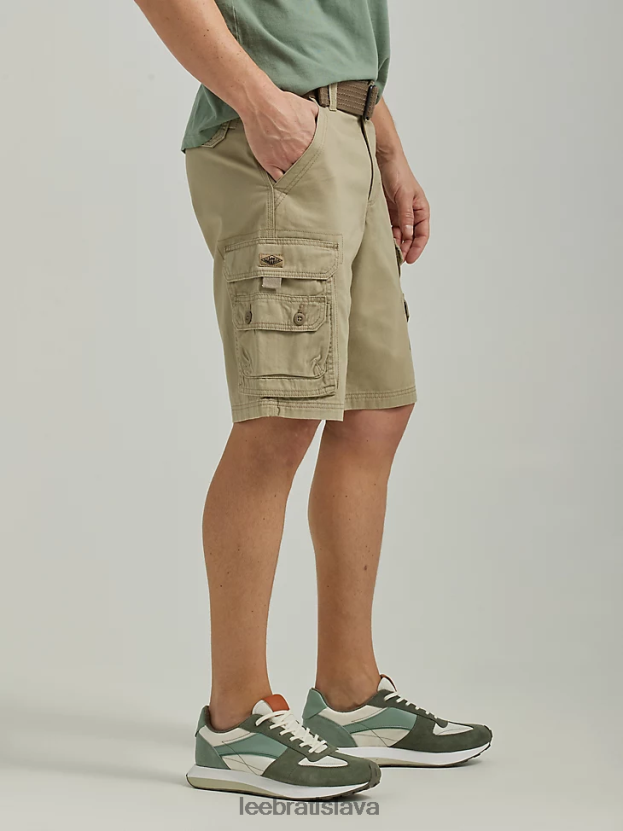 Lee oblečenie HL0J0R963 kaki muži krátky náklad vo Wyomingu