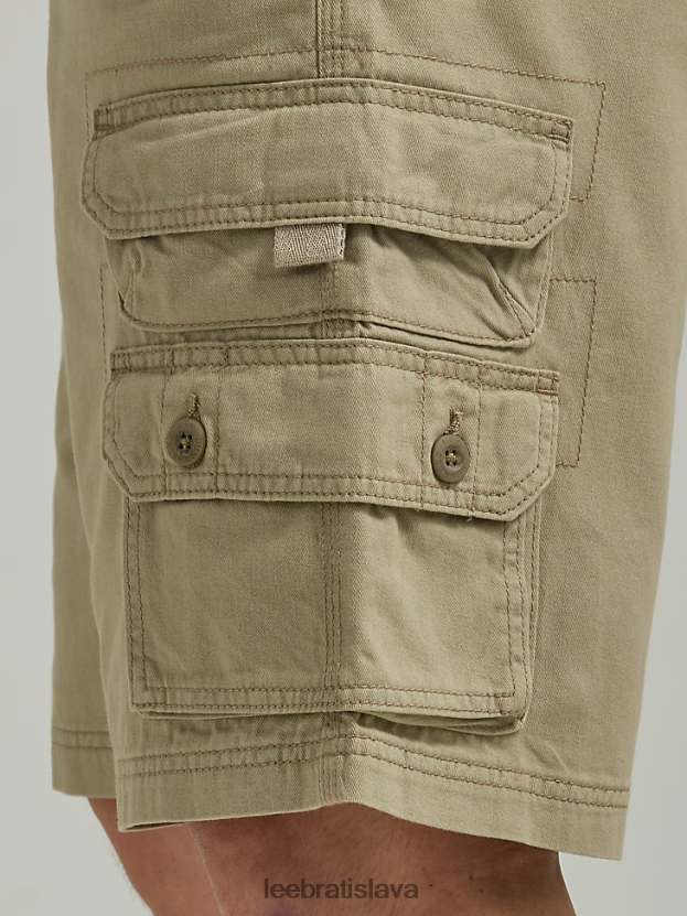 Lee oblečenie HL0J0R963 kaki muži krátky náklad vo Wyomingu
