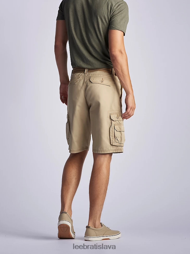 Lee oblečenie HL0J0R973 čierny clifton pléd muži krátky náklad vo Wyomingu