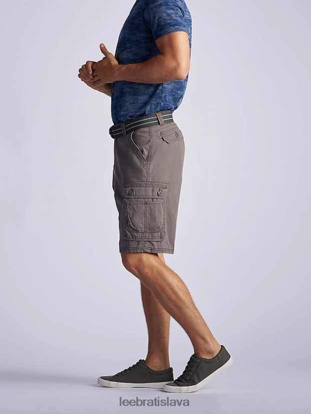 Lee oblečenie HL0J0R974 kadečo šedá muži krátky náklad vo Wyomingu