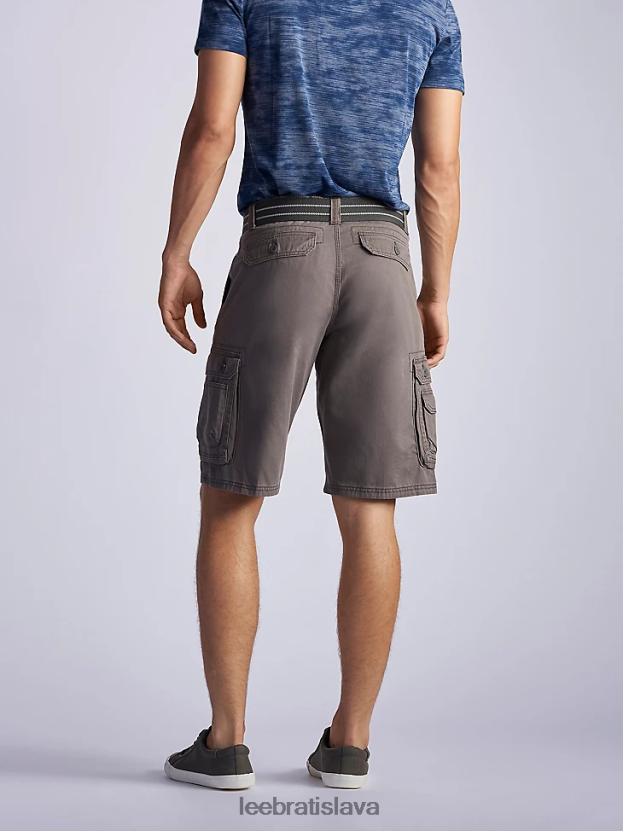 Lee oblečenie HL0J0R974 kadečo šedá muži krátky náklad vo Wyomingu