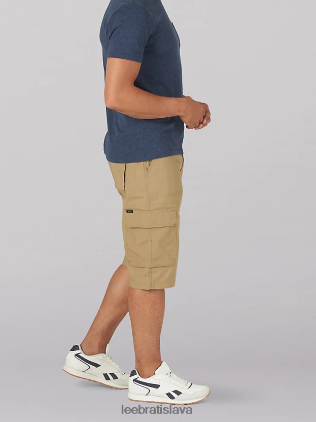 Lee oblečenie HL0J0R977 kc khaki muži extrémny pohyb cameron relaxed fit cargo short