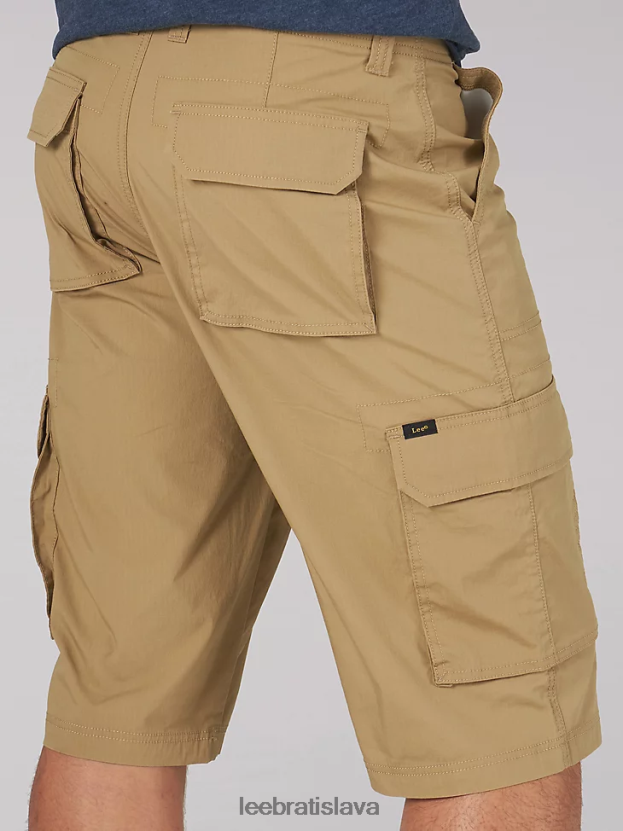 Lee oblečenie HL0J0R977 kc khaki muži extrémny pohyb cameron relaxed fit cargo short