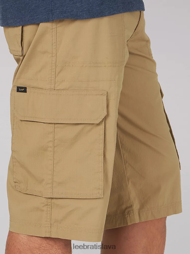 Lee oblečenie HL0J0R977 kc khaki muži extrémny pohyb cameron relaxed fit cargo short