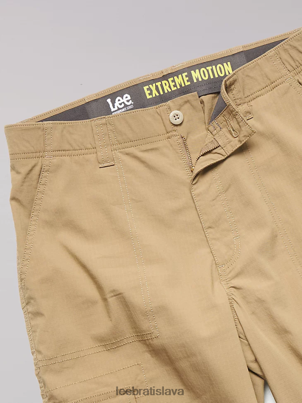 Lee oblečenie HL0J0R977 kc khaki muži extrémny pohyb cameron relaxed fit cargo short