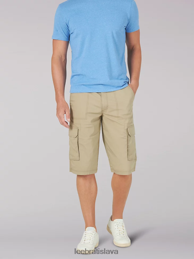 Lee oblečenie HL0J0R978 oscar khaki muži extrémny pohyb cameron relaxed fit cargo short