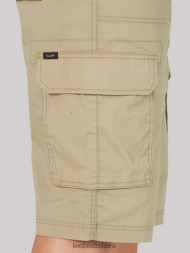 Lee oblečenie HL0J0R978 oscar khaki muži extrémny pohyb cameron relaxed fit cargo short