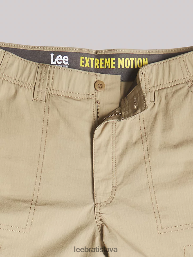 Lee oblečenie HL0J0R978 oscar khaki muži extrémny pohyb cameron relaxed fit cargo short