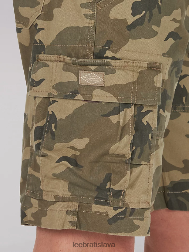 Lee oblečenie HL0J0R989 natívne camo muži extrémny pohyb caroline cargo short