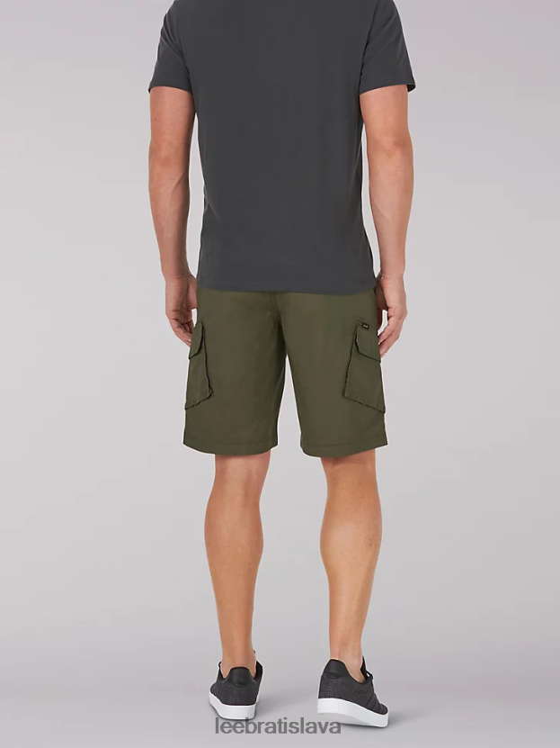 Lee oblečenie HL0J0R994 pohraničná oliva muži brooklynský náklad krátky