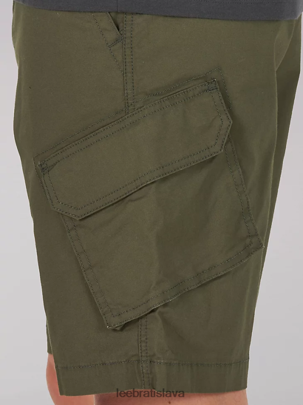 Lee oblečenie HL0J0R994 pohraničná oliva muži brooklynský náklad krátky