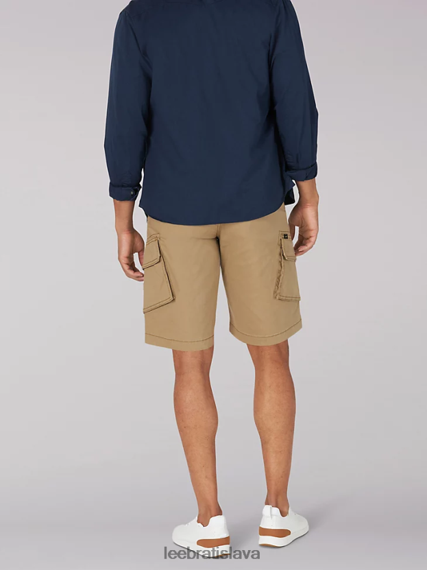 Lee oblečenie HL0J0R995 oscar khaki muži brooklynský náklad krátky