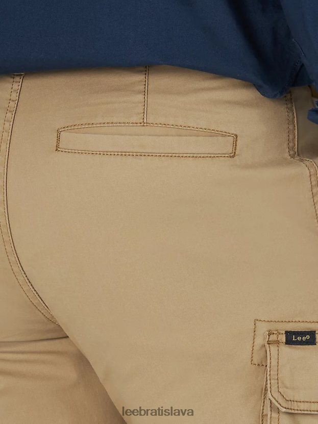 Lee oblečenie HL0J0R995 oscar khaki muži brooklynský náklad krátky
