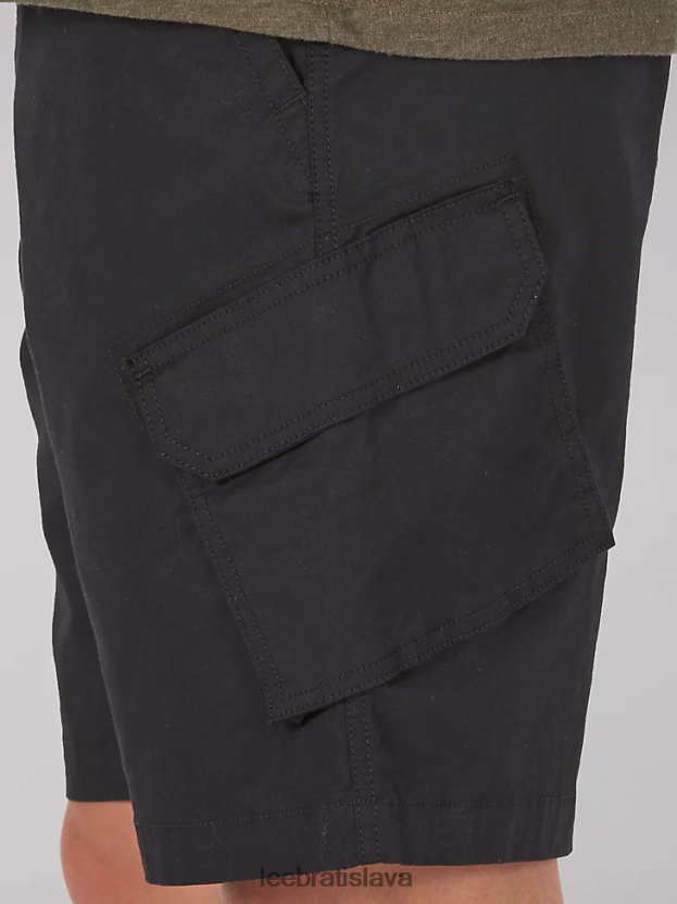 Lee oblečenie HL0J0R997 union-alls black muži brooklynský náklad krátky