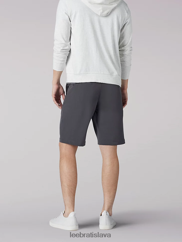 Lee oblečenie HL0J0R1071 tmavošedý muži tri-flex šortky