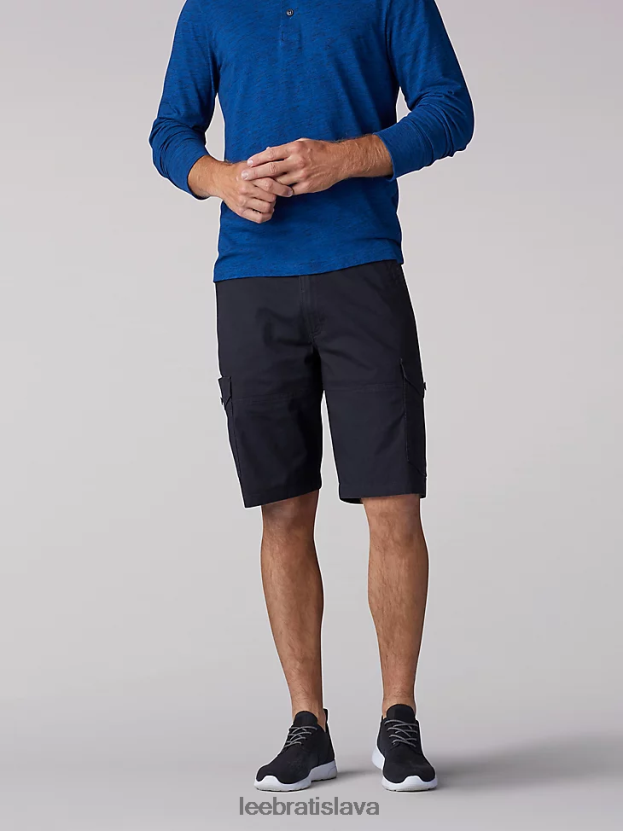 Lee oblečenie HL0J0R1094 čierna muži šortky s extrémnym pohybom