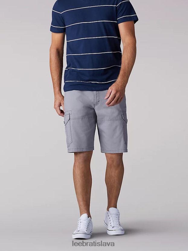 Lee oblečenie HL0J0R1095 striebro muži šortky s extrémnym pohybom
