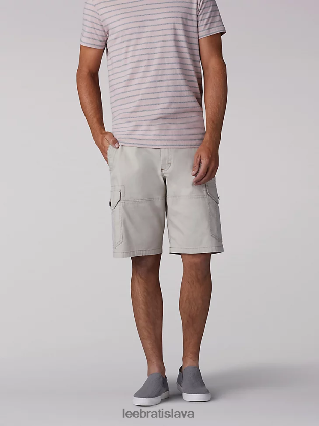 Lee oblečenie HL0J0R1096 kameň muži šortky s extrémnym pohybom