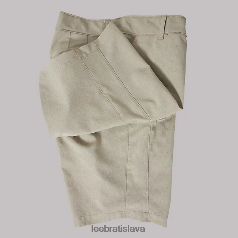 Lee oblečenie HL0J0R1098 kaki vres muži krátky prúd vzduchu