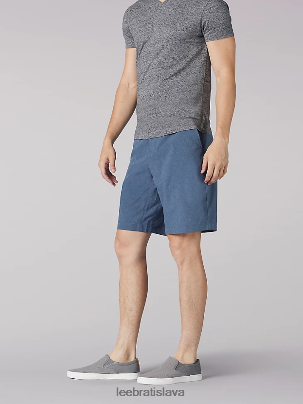Lee oblečenie HL0J0R1101 vres indigový muži šortky s prúdením vzduchu