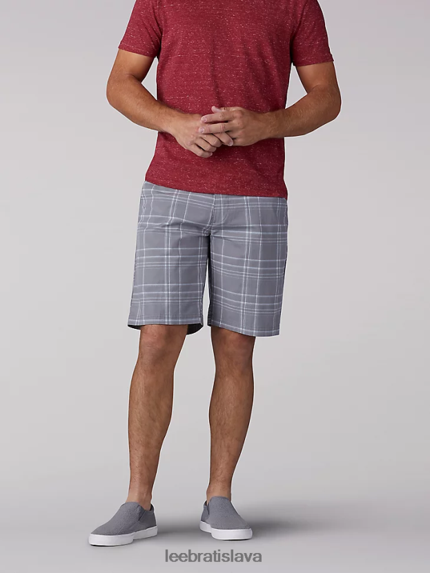 Lee oblečenie HL0J0R1117 železný pléd muži extrémny pohyb krátky