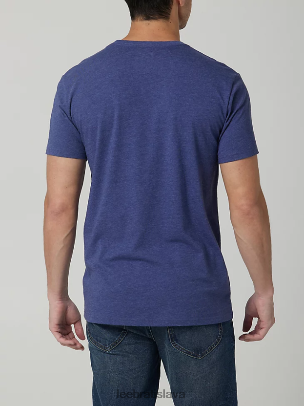 Lee oblečenie HL0J0R853 denim vres muži grafické tričko kansas city