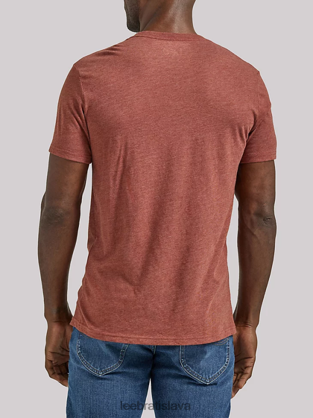 Lee oblečenie HL0J0R864 byrne muži kvalitné džínsové tričko s grafikou
