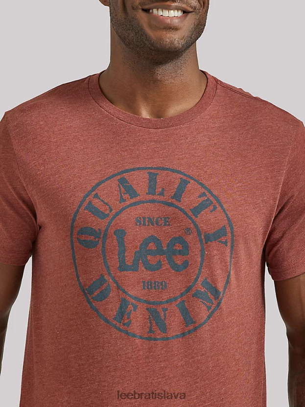 Lee oblečenie HL0J0R864 byrne muži kvalitné džínsové tričko s grafikou