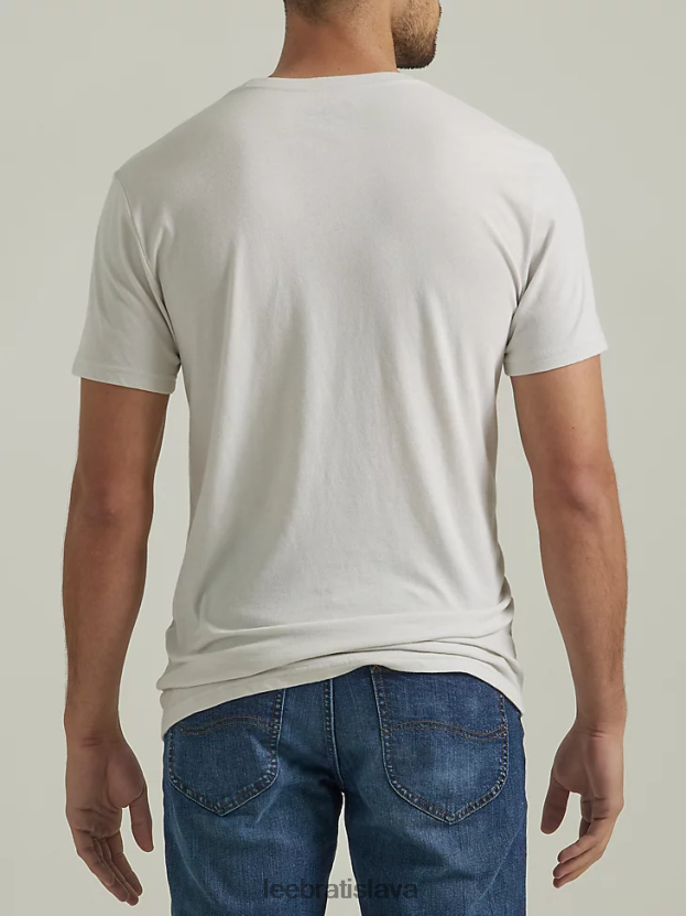 Lee oblečenie HL0J0R875 mesačná skala muži tričko s grafikou býka