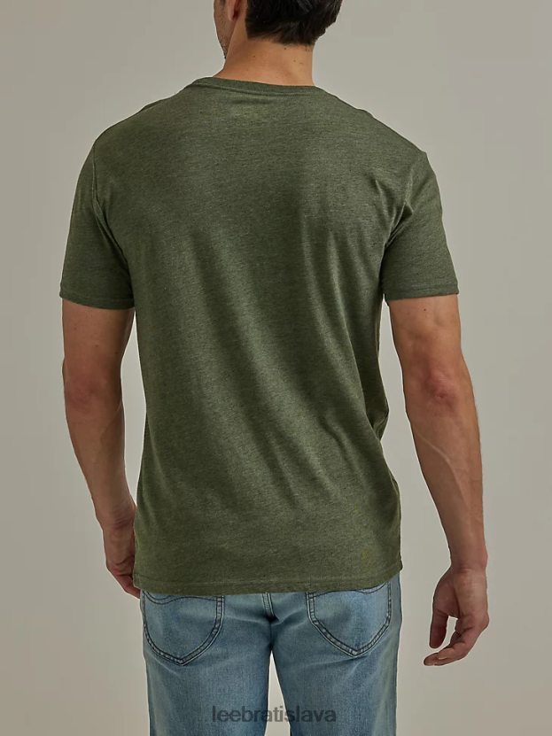 Lee oblečenie HL0J0R880 čierny les muži pre množstvo grafických tričiek