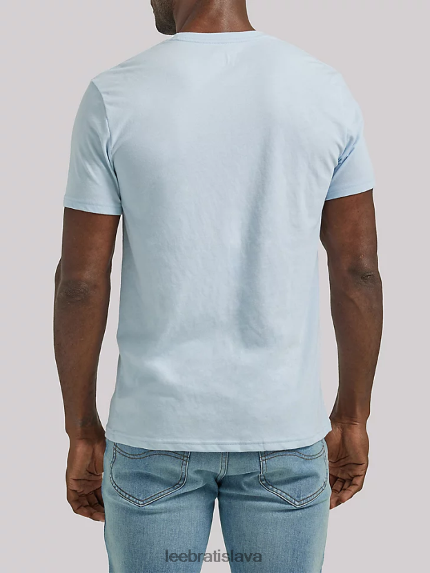 Lee oblečenie HL0J0R882 skyway muži originálne americké tričko s grafikou eagle