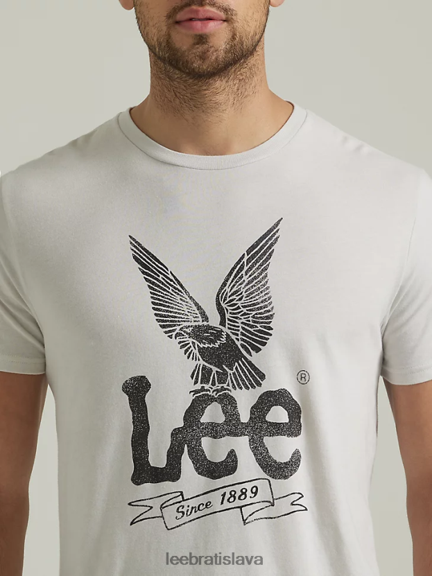 Lee oblečenie HL0J0R891 mesačná skala muži eagle 1889 grafické tričko