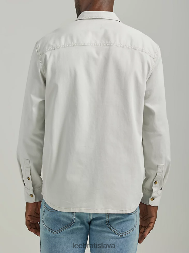 Lee oblečenie HL0J0R923 hmlisto sivá muži pracovné oblečenie pevné tielko