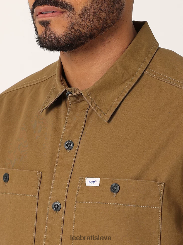 Lee oblečenie HL0J0R924 tumbleweed muži pracovné oblečenie pevné tielko
