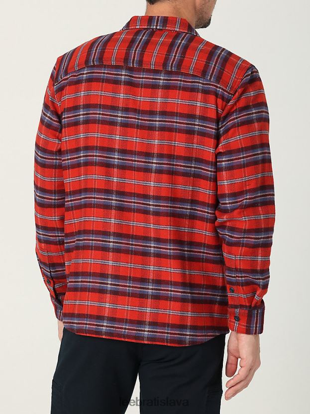 Lee oblečenie HL0J0R929 sumach pléd muži pracovné odevy kockované tielko