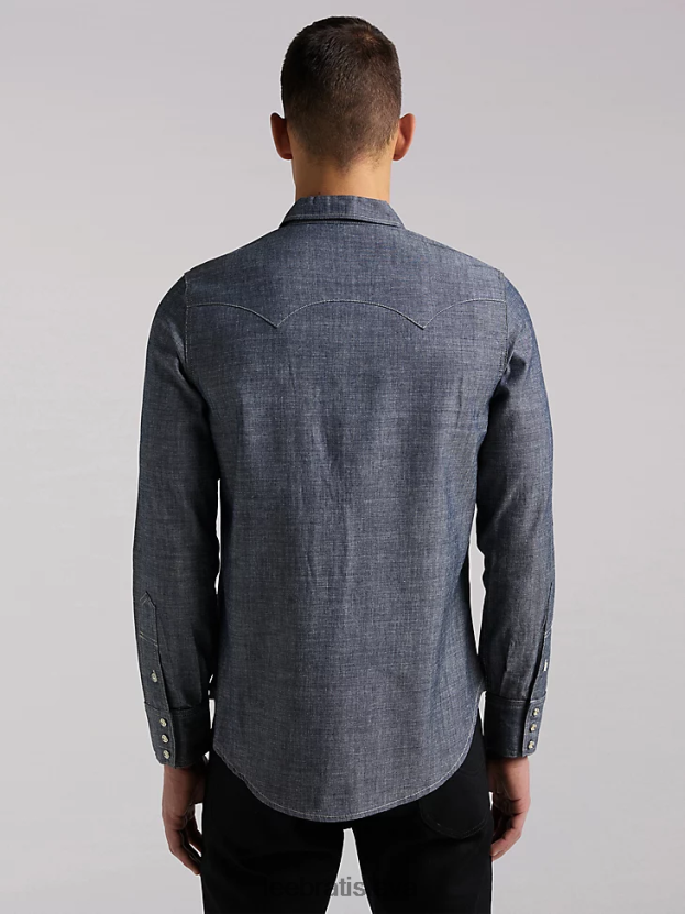 Lee oblečenie HL0J0R934 suché muži 101 westernová košeľa