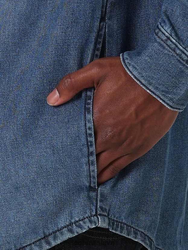 Lee oblečenie HL0J0R936 labkový denim muži pracovné oblečenie denim overshirt