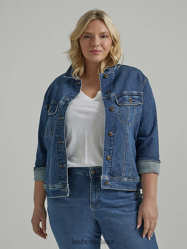 Lee oblečenie HL0J0R415 výnimočný ženy legendárna džínsová bunda regular fit