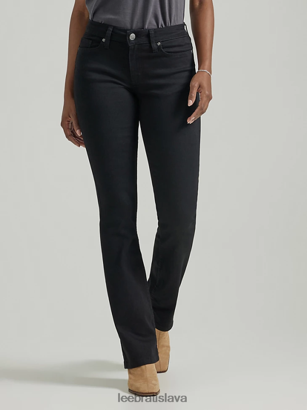 Lee oblečenie HL0J0R122 čierna ženy legendárne bežné bootcut džínsy