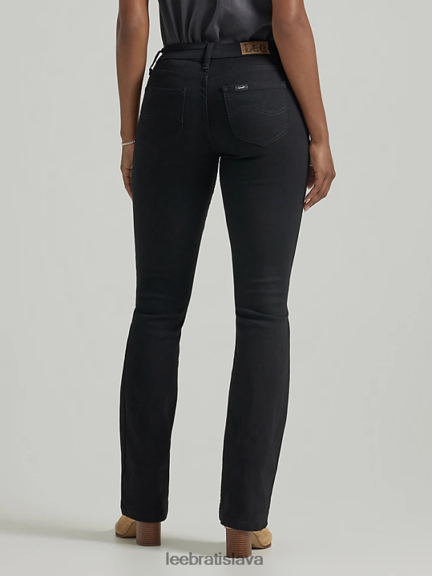 Lee oblečenie HL0J0R122 čierna ženy legendárne bežné bootcut džínsy
