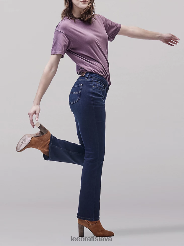 Lee oblečenie HL0J0R123 výpadok prúdu ženy legendárne bežné bootcut džínsy