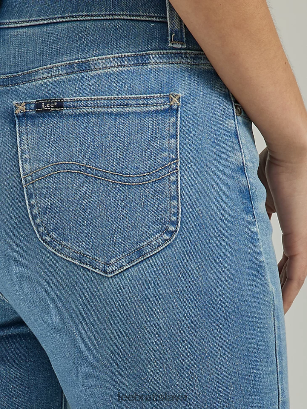 Lee oblečenie HL0J0R125 ročník milosti ženy ultra lux demi boot crop jean