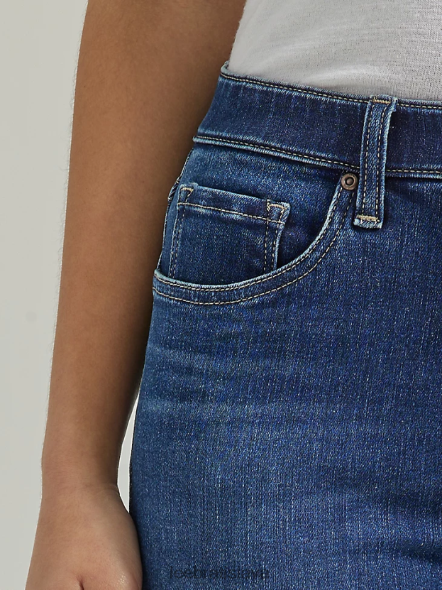 Lee oblečenie HL0J0R126 zatmenie ženy ultra lux demi boot crop jean