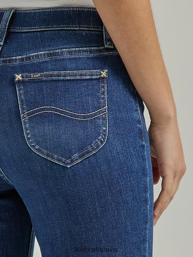 Lee oblečenie HL0J0R126 zatmenie ženy ultra lux demi boot crop jean