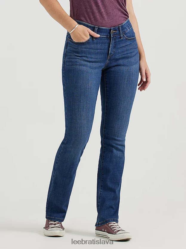 Lee oblečenie HL0J0R129 kaskáda ženy ultra lux s flex motion bootcut džínsy