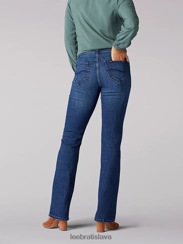 Lee oblečenie HL0J0R132 otvorené more ženy ultra lux s flex motion bootcut džínsy