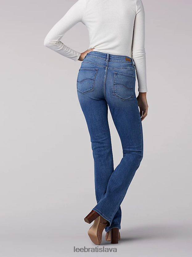 Lee oblečenie HL0J0R133 majestátne ženy Curvy fit bootcut džínsy