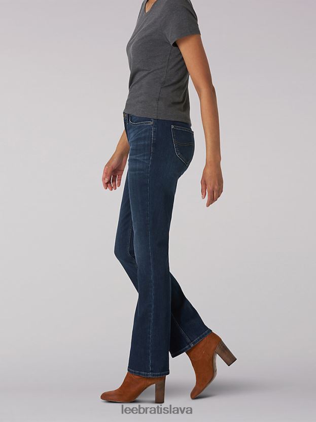 Lee oblečenie HL0J0R135 kompas ženy legendárne obyčajné strihané džínsy (drobné)